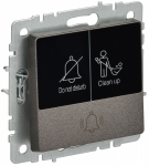 BRITE Кнопка звонка с инд. отел. 10А ВС10-1-9-БрТБ бр. IEK BRITE Кнопка звонка с инд. отел. 10А ВС10-1-9-БрТБ бр. IEK