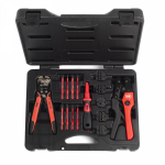 Набор для резки, снятия изоляции, опрессовки и монтажа проводов 0,25-25мм UNI Профи КВТ (1/1/6) Набор для резки, снятия изоляции, опрессовки и монтажа проводов 0,25-25мм UNI Профи КВТ (1/1/6)