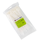 Хомут кабельный (стяжка) 200ммx7.5мм с внутр. зубчатым зацеплением пластик белый макс.d охвата50мм Fortisflex Хомут кабельный (стяжка) 200ммx7.5мм с внутр. зубчатым зацеплением пластик белый макс.d охвата50мм Fortisflex