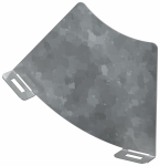 Перегородка разд. 100мм пов. верт. внут. 45град HDZ IEK