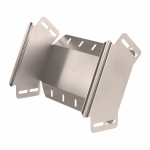 Угол д/листового кабель.лотка 90° вертикально ниспадающий (внешний) без соединит. разъема нержавеющая сталь серый ПРОМРУКАВ Угол д/листового кабель.лотка 90° вертикально ниспадающий (внешний) без соединит. разъема нержавеющая сталь серый ПРОМРУКАВ