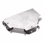 Тройник горизонтальный 50x150мм оцинковка горячим способом по методу сендзимира 75мм ПРОМРУКАВ