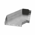 Угол д/листового кабель.лотка 90° горизонтальн. без соединит. разъема нержавеющая сталь серый ПРОМРУКАВ