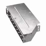 Переходник - редуктор д/лист. каб. лотка без разъема/соедин-ля сужение слева 500мм/400мм с высотой лотка80мм оцинк. ПРОМРУКАВ Переходник - редуктор д/лист. каб. лотка без разъема/соедин-ля сужение слева 500мм/400мм с высотой лотка80мм оцинк. ПРОМРУКАВ