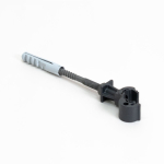 Держатель фасадный пластиковый L120 мм Промрукав Держатель фасадный пластиковый L120 мм Промрукав