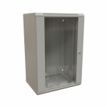 WRline Шкаф настенный 19-дюймовый (19"), 18U, 908x600х450мм, стеклянная дверь, цвет серый (RAL 7035) (разобранный) WRline Шкаф настенный 19-дюймовый (19"), 18U, 908x600х450мм, стеклянная дверь, цвет серый (RAL 7035) (разобранный)