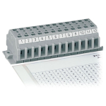 Маркировка цифры горизонтальные белая 6мм самоклеющаяся Wago