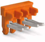 Замыкающий мостик для клеммных блоков втычная 6 зажимов 30А с изоляцией Wago
