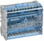 Кросс-модуль на DIN-рейку 4х11 групп 125А 3L+PEN TEKFOR IEK (1/18) Кросс-модуль на DIN-рейку 4х11 групп 125А 3L+PEN TEKFOR IEK (1/18)