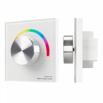 Панель SMART-P5-RGB-G-IN White (3V, Rotary, 2.4G) (Arlight, IP20 Пластик, 5 лет) Панель SMART-P5-RGB-G-IN White (3V, Rotary, 2.4G) (Arlight, IP20 Пластик, 5 лет)