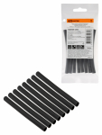 Набор трубок термоусаживаемых, клеевых "Моноцвет, черный 6,4/2,0 TDM" Набор трубок термоусаживаемых, клеевых "Моноцвет, черный 6,4/2,0 TDM"