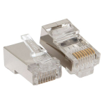 Коннектор RJ-45 TeraLINK PRO экранированный 8P8C 30мкд Cat.6 (упак.20шт) Коннектор RJ-45 TeraLINK PRO экранированный 8P8C 30мкд Cat.6 (упак.20шт)