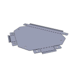 Ответвитель Т-образный 50х300 мм (плоский) EKF