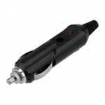 Штекер автоприкуривателя 12В с индикатором  REXANT (50/50/500)