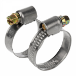 Хомут стальной червячный 16-27 Rexant (10/50/100)