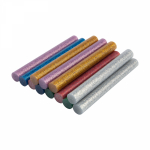 Клеевой стержень d11мм 100мм Цветной с Блестками (12шт/уп) Блистер REXANT (1/1/100) Клеевой стержень d11мм 100мм Цветной с Блестками (12шт/уп) Блистер REXANT (1/1/100)