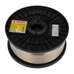 Трос стальной в ПВХ изоляции 4мм (100м/бухта) REXANT (1/1/4)