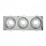 Светильник встраив GX53R-3ST-C металл под лампу GX53 поворотный тройной хром IN HOME (1/40) Снят Светильник встраив GX53R-3ST-C металл под лампу GX53 поворотный тройной хром IN HOME (1/40) Снят