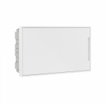 Щиток 18 мод встраиваемый для полых стен FRAME, белый, с белой дверцей, с 2 шинами PEN на 8 и 10 отв. Щиток 18 мод встраиваемый для полых стен FRAME, белый, с белой дверцей, с 2 шинами PEN на 8 и 10 отв.