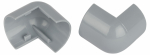 Внешний угол ЭРА OC-KK-30-13-F для полукруглого кабель-канала серый 30х13мм 2шт/комплект