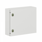 Корпус распред. шкафа 1двер. сталь серый 600мм 500мм 200мм с монтажной платой IP66 DKC