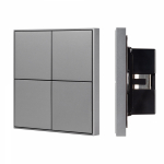 INTELLIGENT ARLIGHT Кнопочная панель KNX-304-23-IN Grey (BUS, Frame) (IARL, IP20 Металл, 2 года) INTELLIGENT ARLIGHT Кнопочная панель KNX-304-23-IN Grey (BUS, Frame) (IARL, IP20 Металл, 2 года)