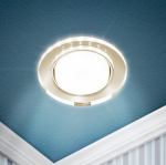 Встраиваемый светильник со светодиодной подсветкой ЭРА DK LD51 MR GX53 зеркальный Встраиваемый светильник со светодиодной подсветкой ЭРА DK LD51 MR GX53 зеркальный