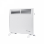 Конвектор электрический с меxаническим термостатом, 1кВт, Х-нагревательный элемент, ножки белый REXANT