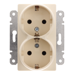 Механизм Розетки 2 мест. С/П З/К Механизм Розетки 2 мест. С/П З/К