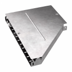 Переходник - редуктор д/лист. каб. лотка без разъема/соедин-ля сужение слева 600мм/300мм с высотой лотка50мм оцинк. ПРОМРУКАВ Переходник - редуктор д/лист. каб. лотка без разъема/соедин-ля сужение слева 600мм/300мм с высотой лотка50мм оцинк. ПРОМРУКАВ