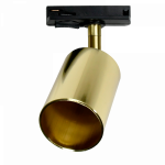 Светильник трековый под лампу GU10 золото (компактный адаптор) 230V IP20 PTR 26 Jazzway Светильник трековый под лампу GU10 золото (компактный адаптор) 230V IP20 PTR 26 Jazzway