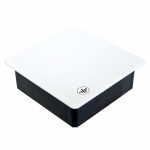 Коробка для скрытого монтажа 103x103x47мм с выравниванием потенциалов пластик черный с крышкой ip20 ПРОМРУКАВ Коробка для скрытого монтажа 103x103x47мм с выравниванием потенциалов пластик черный с крышкой ip20 ПРОМРУКАВ