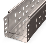 Лоток кабельный листовой 3000x100x100 нержавеющая сталь с перфорированной боковой стенкой толщ.0.7мм ПРОМРУКАВ Лоток кабельный листовой 3000x100x100 нержавеющая сталь с перфорированной боковой стенкой толщ.0.7мм ПРОМРУКАВ