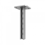 Подвес потолочный СТРАТ двойной 41х21х1400, толщ. 2,5 мм, гальван. цинк