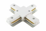 Коннектор Х-образный для шинопровода TLC-01-WH-X, белый, TDM Коннектор Х-образный для шинопровода TLC-01-WH-X, белый, TDM