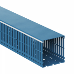 Короб перфорированный, синий RL6 80x80