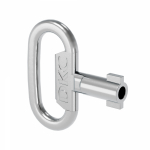 Металлический ключ с двойной бородкой 3мм ДКС