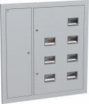 Щит этажный ЩЭ-7-Э 1000х960х110 встр. металл (слаботочный отсек слева) 36 IP31 LIGHT IEK (1)