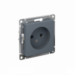 Розетка 1гн без З/К с/у грифель механизм 16А AtlasDesign Systeme Electric (1/20)