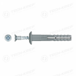 Дюбель с шурупом 6х40 Грибовидный борт (200шт) SM-G Tech-KREP (200/200/3600)