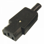 Cетевое гнездо на шнур 2П+З REXANT (5/25/500) Cетевое гнездо на шнур 2П+З REXANT (5/25/500)