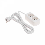 Удлинитель 2гн с з/к 3м белый 3х0,75мм? PROconnect