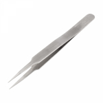 Пинцет прямой 120мм с острыми кончиками REXANT (1/1/500)