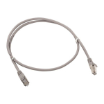 Патч-корд TERACOM PRO Cat.5E экранированный FTP оболочка LSZH серый (2,0м) Патч-корд TERACOM PRO Cat.5E экранированный FTP оболочка LSZH серый (2,0м)