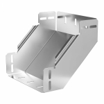 Угол д/листового кабель.лотка 90° вертикально ниспадающий (внешний) без соединит. разъема нержавеющая сталь серый ПРОМРУКАВ Угол д/листового кабель.лотка 90° вертикально ниспадающий (внешний) без соединит. разъема нержавеющая сталь серый ПРОМРУКАВ