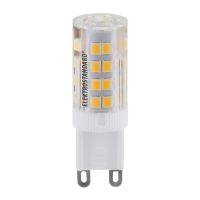 Лампа светодиодная G9 LED 5W 220V 3300K (1/20/500) Лампа светодиодная G9 LED 5W 220V 3300K (1/20/500)