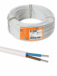 Кабель АсКуГВВнг(А)-LS 2х4 ГОСТ (100м), белый TDM