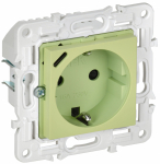 Розетка 1гн с З/К+USB C шторки с/у мятный механизм 16А 18Вт SK-R17M SKANDY IEK (1/10/100)