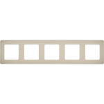 Рамка 5гн крем INSPIRIA Legrand (1/5) Рамка 5гн крем INSPIRIA Legrand (1/5)