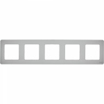 Рамка 5гн алюминий INSPIRIA Legrand (1/5) Рамка 5гн алюминий INSPIRIA Legrand (1/5)